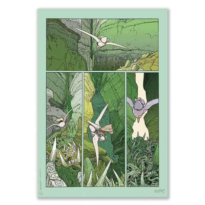 Poster Moebius - Arzak - Le Dernier Effort