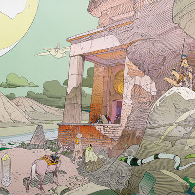 Poster Moebius - Arzak e Stel - Mystère Montrouge 06