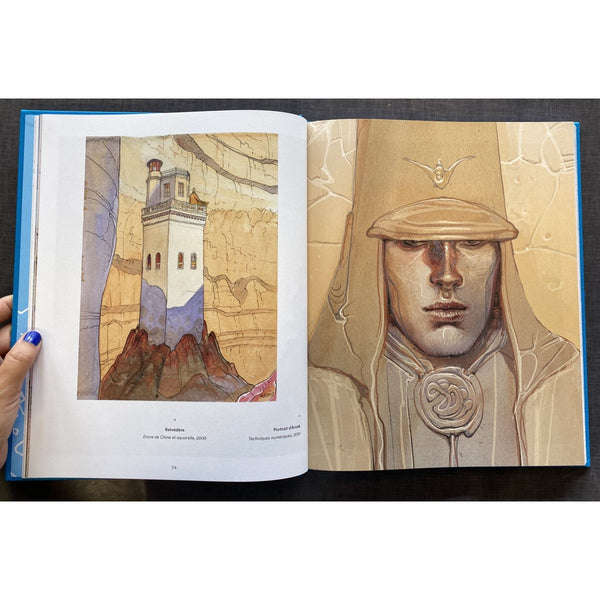 MOEBIUS Artbook ARZAK 作品集 Le Petit Panthéon Moebius: The Arzak Art Book by Moebius at The