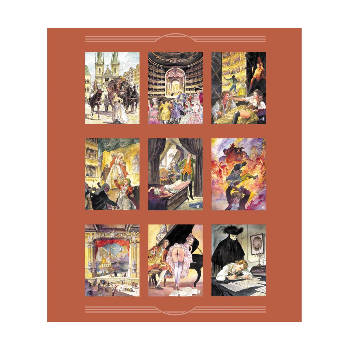 Portfolio Mozart La Trilogia Italiana - Edizione Deluxe
