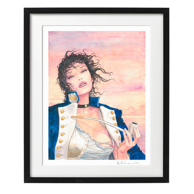 Molly al tramonto - Signature Art Print