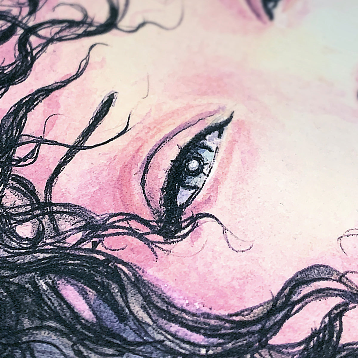 Molly al tramonto - Signature Art Print