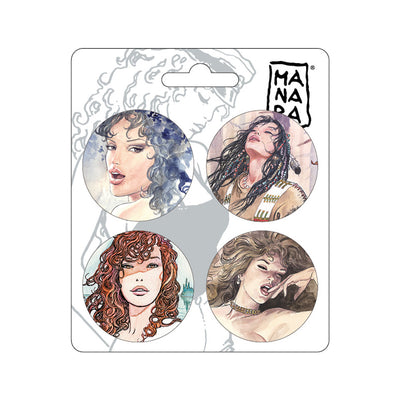 Set 4 spille - Manara Official Art