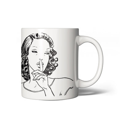 Tazza Shhh! - Manara Official Art