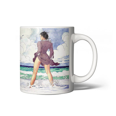 Tazza Molly In Riva al Mare- Manara Official Art